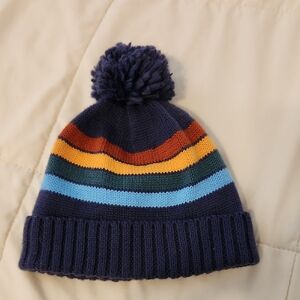 Cat & Jack Striped Toddler Beanie